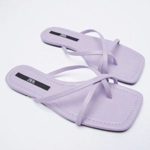 Zara Lavender Strappy Sandal